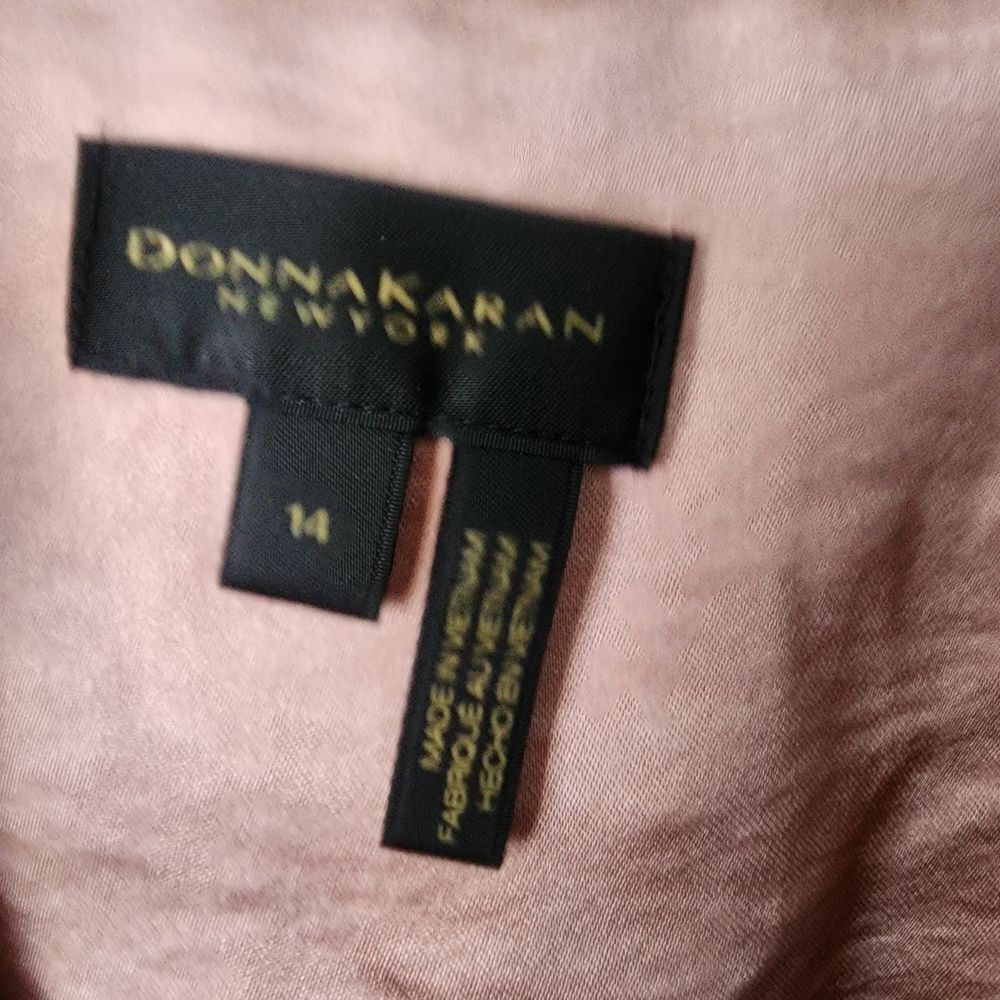 Donna Karan Gold Pink Jumpsuit - Picture 5 of 16